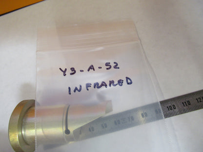 BARNES INFRARED BEAM SPLITTER OPTICS MICROSCOPE PART AS PICTURED Y3-A-52