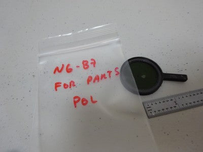 FÜR TEILE MIKROSKOP POL POLARISATOR OBJEKTIVOPTIK AS IS BIN#N6-87