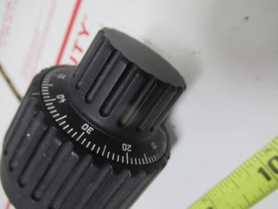 LEICA DMR GERMANY KNOBS SET MICROMETER MICROSCOPE PART AS PICTURED #FT-3-10