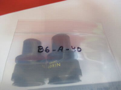 PAIR NIKON CFW 10X JAPAN EYEPIECE MICROSCOPE PART AS PICTURED &B6-A-40