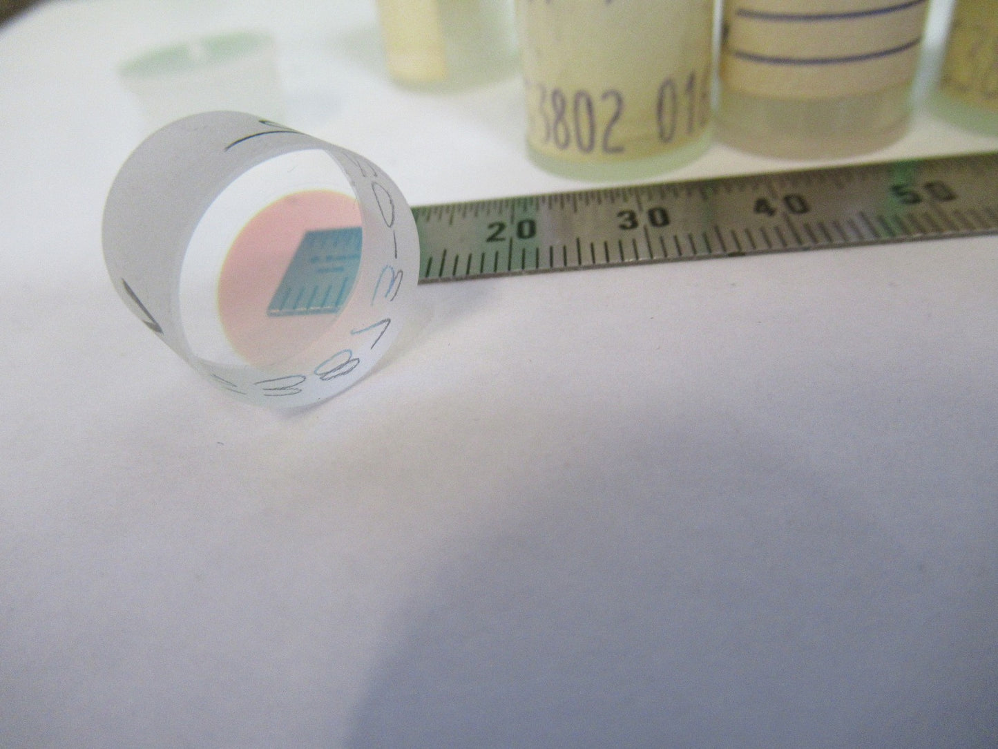 LOT OPTICAL SPECTRA PHYSICS COATED LENS PHOTONICS OPTICS 15x10mm as pic T3-FT-93