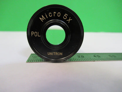 Unitron Japan Eyepiece Pol 5X Micro Lens Microscope Part