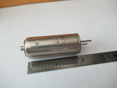 Antique Russian Metal Pkg Resonator Quartz Crystal Frequency Control