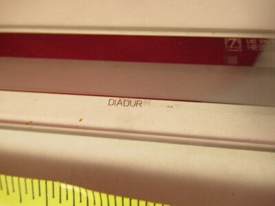 HEIDENHAIN DIADUR OPTICAL POSITIONING RULER MICROSCOPE PART AS PICTURED &1E-B-91