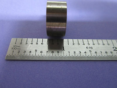 CHEMISCHES ELEMENT ZYLINDER WOLFRAM SCHWERE MASSE 28 GRAMM WIE BESEHEN #6-001
