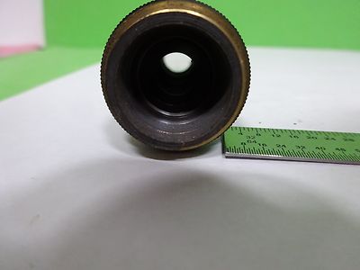 FOR PARTS MICROSCOPE PART OBJECTIVE 10X [dirty] OPTICS AS IS BIN#Y6-E-11