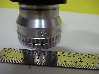 MICROSCOPE PART OPTICAL SOMCO 16 mm TV LENS CAMERA OPTICS AS IS BIN#P7-10
