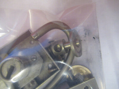 Lock for Wood Cabinet Antique Seibert Wetzlar Microscope Part AS Pic