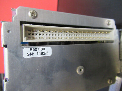 PI PHYSIK INSTRUMENTE HVPZT AMPLIFIER MODULE E-507.00 HV AS PICTURED #B9-A-28