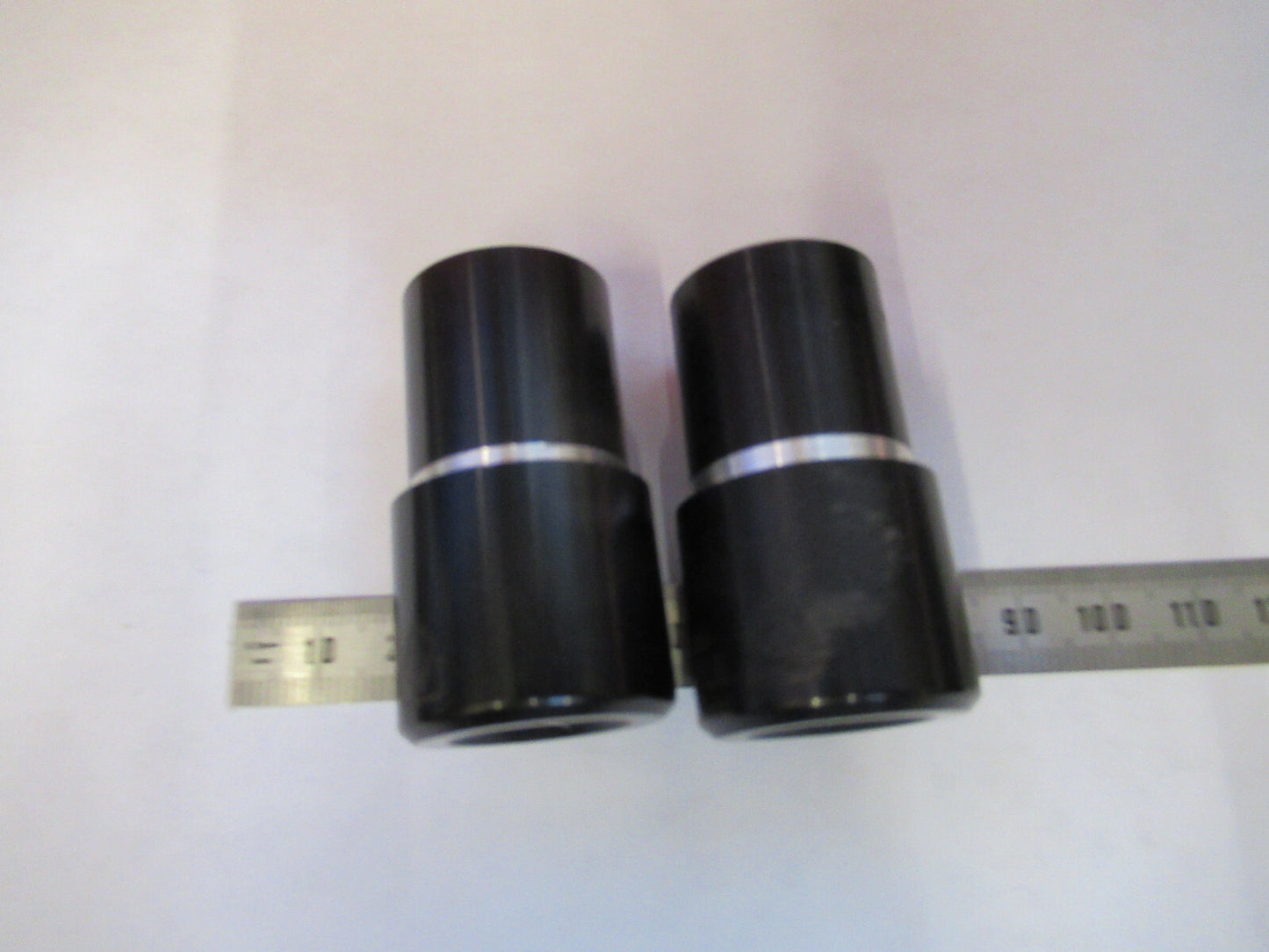 PAIR AO AMERICAN OPTICS 10X EYEPIECE CAT 146 MICROSCOPE PART AS PICTURED Q4-A-12