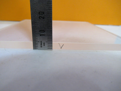 COHERENT BK7 GLASS FLAT OPTICAL HIGH END OPTICS AS PICTURED X6-A-10