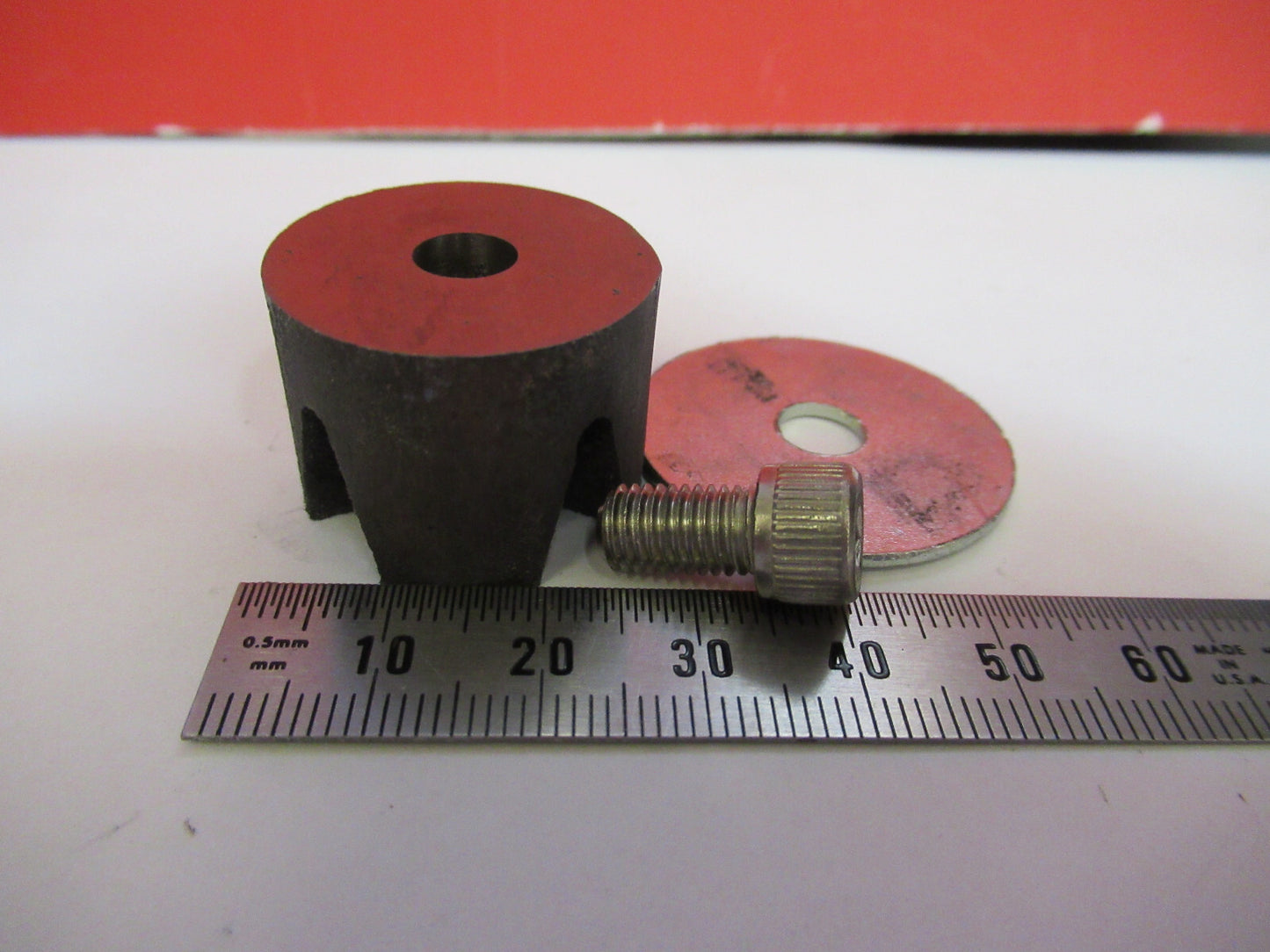 ENDEVCO MAGNET to MOUNT 1/4-28 THREAD ACCELEROMETER or SENSOR AS PICTURED T1-A35