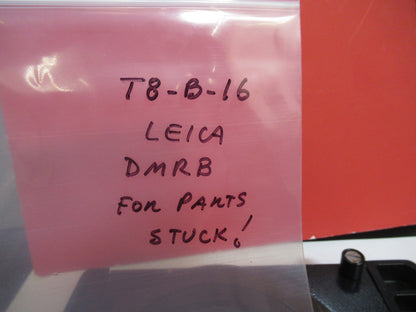 LEICA LEITZ GERMANY DMRB XY STAGE TABLE MICROSCOPE PART AS PICTURED T8-b-16