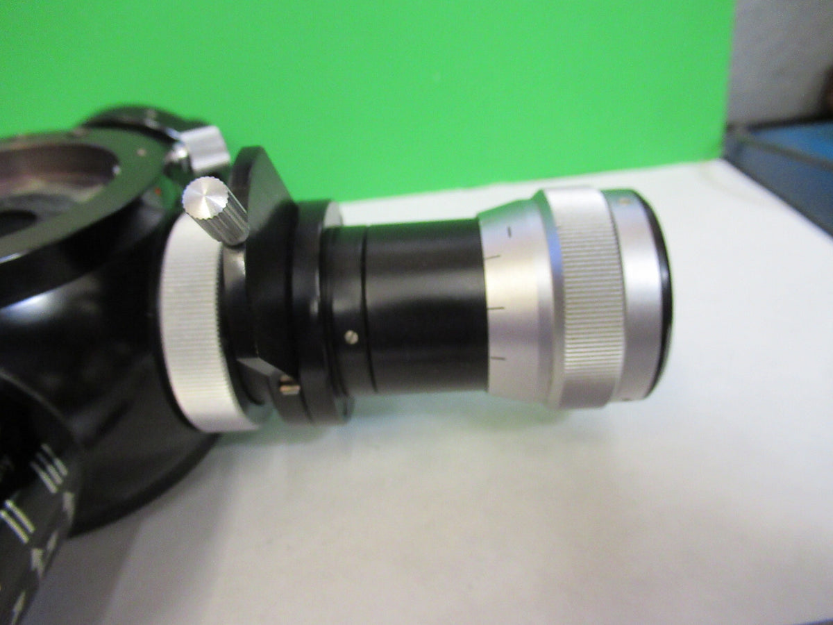 ZEISS GERMANY CAMERA ATTACHMENT 4258295 MICROSCOPE PART AS PICTURED S7-A-37