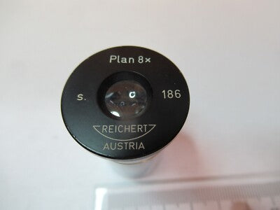 REICHERT AUSTRIA EYEPIECE PLAN 8X MICROSCOPE PART OPTICS AS PICTURED &3K-A-48