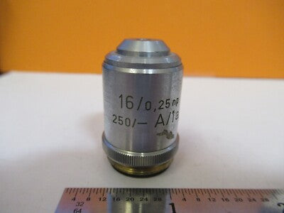 Reichert Austria Objective 16X /250 Optics Microscope Part