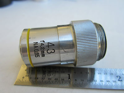 OPTISCHES MIKROSKOP TEIL OBJEKTIV SPI JAPAN 43X OPTICS AS IS DWR#02