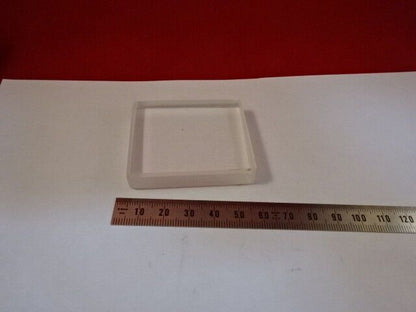 SLAB POLISHED SYNTHETIC QUARTZ SINGLE CRYSTAL HIGH PRESSURE SEED INSIDE &5-DT-D