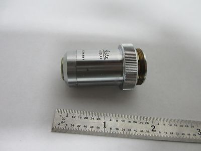 MIKROSKOP-OBJEKTIV LEITZ PL 16X GERMANY OPTICS AS IS BIN#M3-89