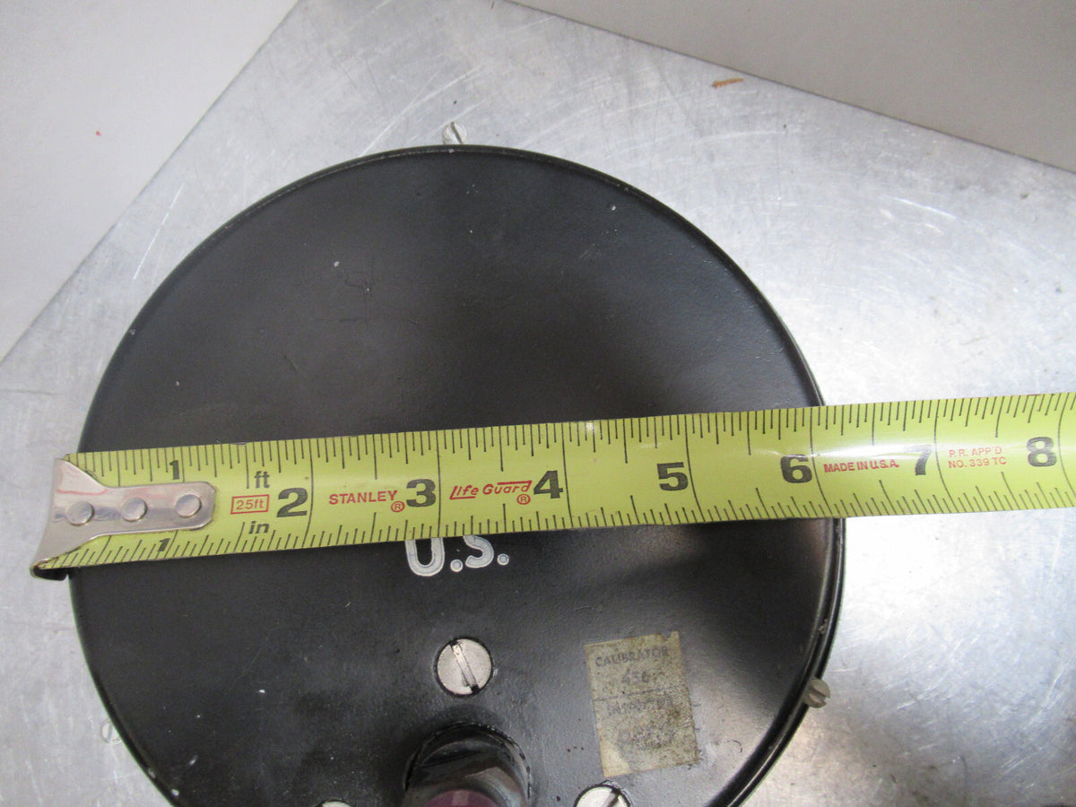 Huge Duragauge Manometer Pressure 600 Psi or Vacuum