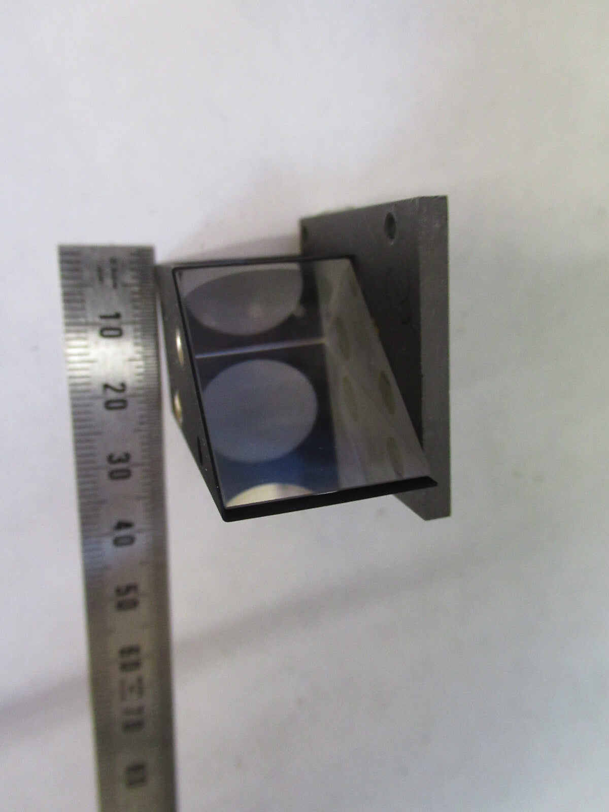 LEITZ WETZLAR GERMANY MOUNTED GLASS PRISM MICROSCOPE PART AS PICTURED X2-A-47