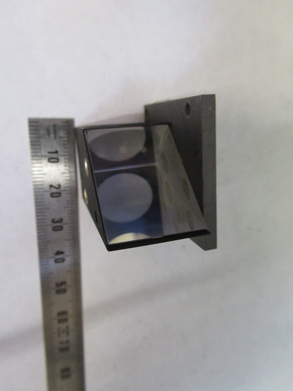 LEITZ WETZLAR GERMANY MOUNTED GLASS PRISM MICROSCOPE PART AS PICTURED X2-A-47