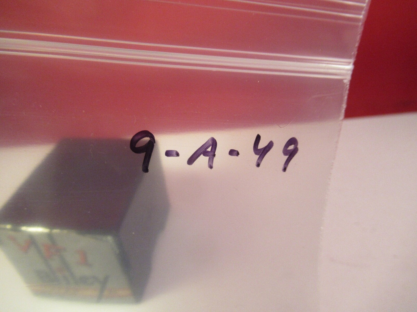 VINTAGE 1940's QUARTZ CRYSTAL BLILEY VF1 VARIABLE FREQUENCY 7128 KC +BOX &9-A-49