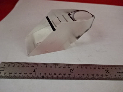 Microscope Part Nikon Japan Glass Prism [chipped] Optics