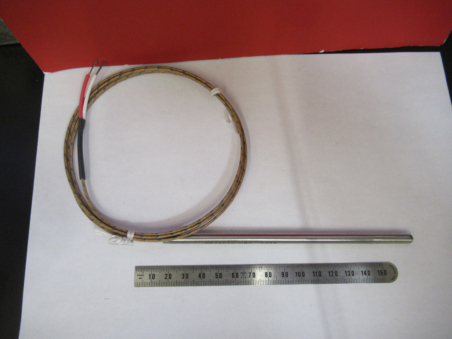 THERMOCOUPLE J IN STEEL WELL  AS PICTURED X3-B-45