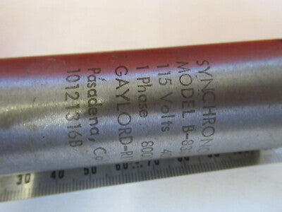 Servo Motor Synchro 115V 400Hz Gaylor Aircraft Part B-833