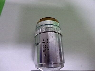 MIKROSKOPTEIL NIKON JAPAN BF DF OBJEKTIV BD 40X OPTIK AS IS B#AI-09