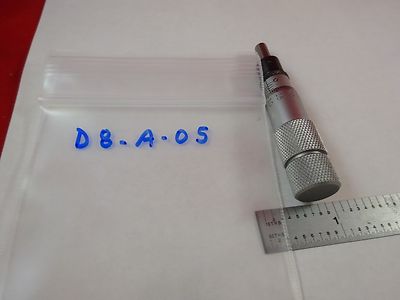 MICROMETER STARRET for OPTICAL LASER OPTICS AS IS BIN#D8-A-05