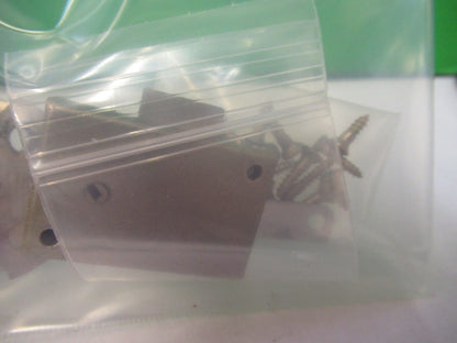 BAUSCH LOMB SET HINGES + LOCK WITHOUT KEY MICROSCOPE PART AS PICTURED w4-b-12