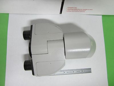 MICROSCOPE PART ZEISS GERMANY 473016 HEAD BINOCULAR OPTICS AS IS BIN#H2-D-11