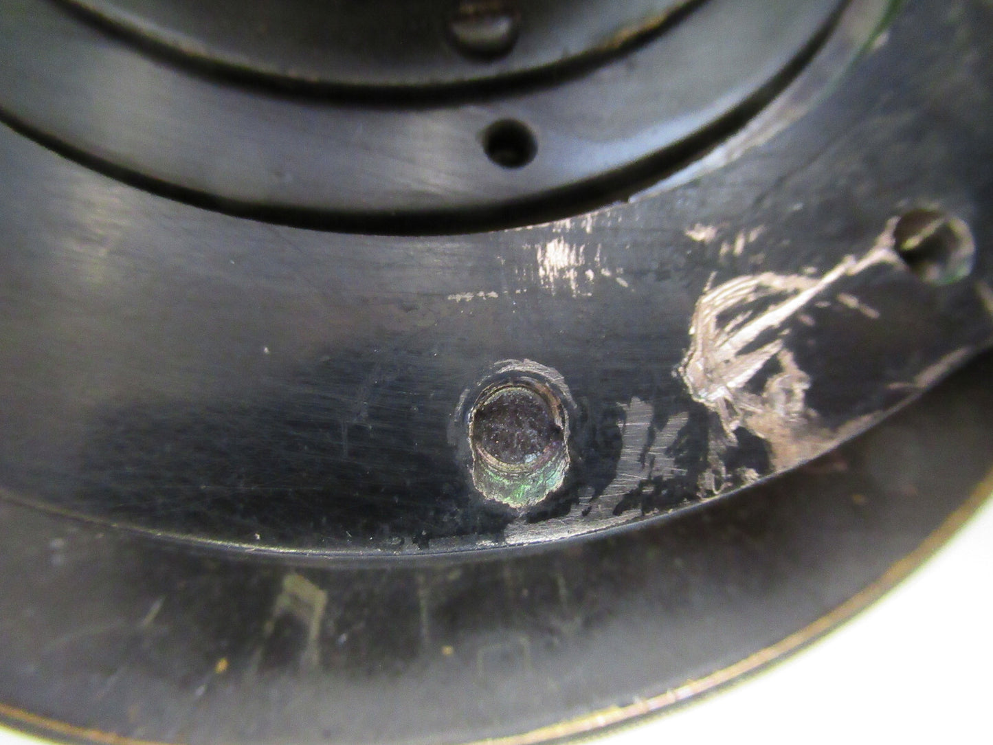 AO AMERICAN OPTICS POL STAGE TABLE MICROSCOPE PART AS PICTURED F4-B-28