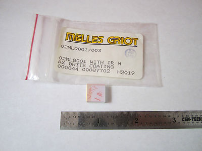 OPTICAL FILTER MELLES GRIOT COATED LASER OPTICS BIN#17
