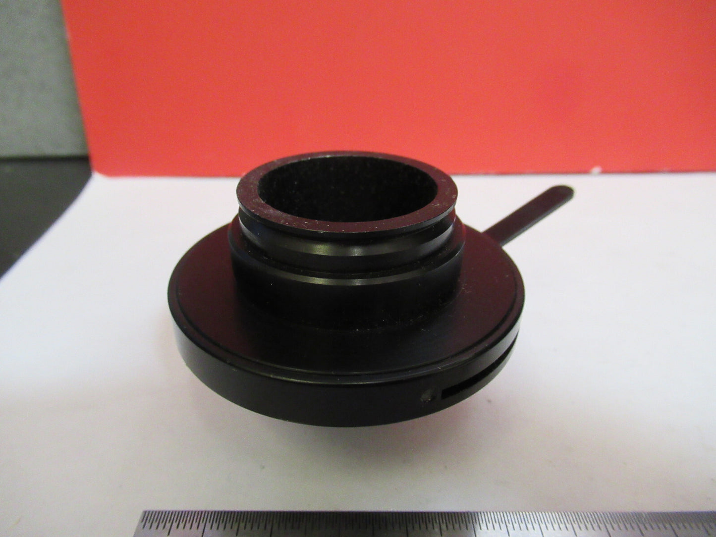 BAUSCH LOMB CONDENSER + IRIS OPTICS MICROSCOPE PART AS PICTURED S3-B-12