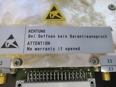 BOARD for ROHDE & SCHWARZ EMI RECEIVER RF PRE-AMPLIFIER 1005.4600.02 &4B-A-75