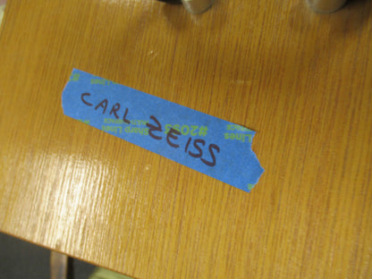 EMPTY WOOD CABINET for ANTIQUE CARL ZEISS GERMANY MICROSCOPE PART AS PICTURED