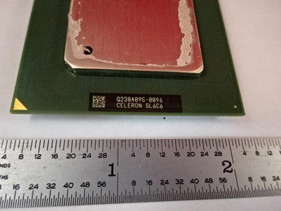 FOR PARTS RECYCLE SCRAP GOLD CELERON INTEL CHIP PROCESSOR AS IS B#TB5-3-18