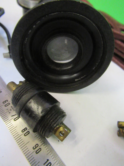 CARL ZEISS LOT LAMP ACCESSORIES ANTIQUE  MICROSCOPE PART AS PICTURED S7-A-98