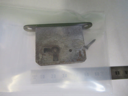 Antique Lock Without Key for Spencer Lens Co. cabinet Microscope Part