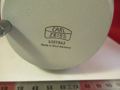 CARL ZEISS GERMANY 4381843 DIVIDING TEACH HEAD MICROSCOPE PART OPTICS &P8-A-06
