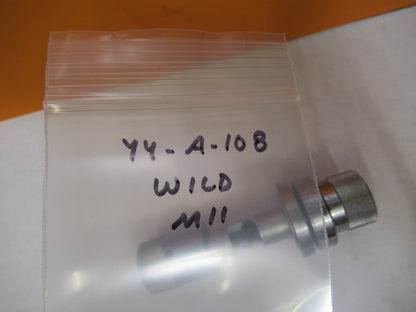 WILD HEERBRUGG SWISS M11 MICRO KNOBS MICROSCOPE PART OPTICS AS PICTURED Y4-A-108