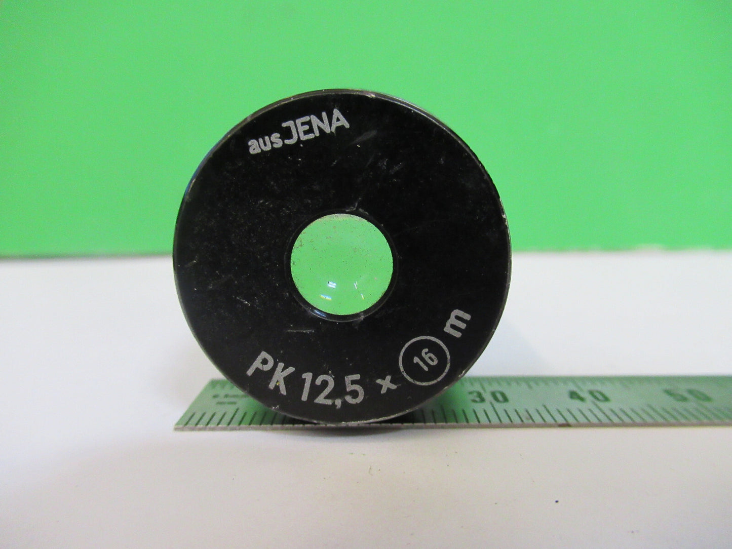 AUSJENA GERMANY EYEPIECE PK 12.5X OCULAR MICROSCOPE PART AS PICTURED X4-A-86