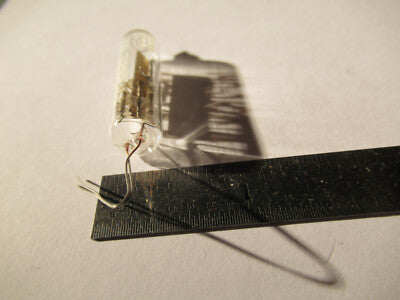 Antique Quartz Radio Crystal Morion Glass Holder Frequency Control