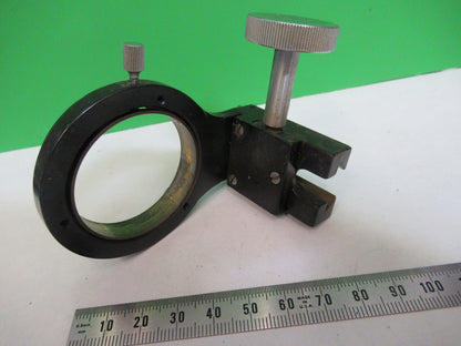 Bausch & Lomb Antique Brass Condenser Holder Microscope Part