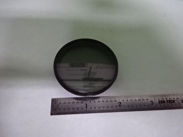 MICROSCOPE PART POLARIZER STEREO OLYMPUS JAPAN OPTICS AS IS #AQ-34