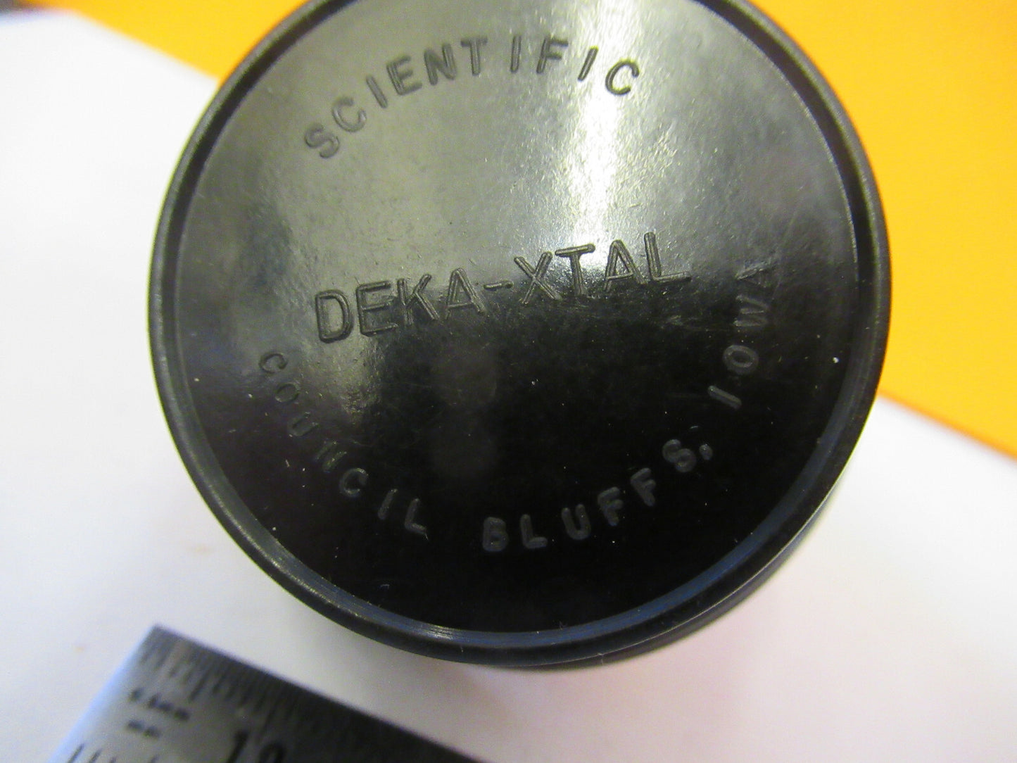 DEKA-XTAL IOWA QUARTZ CRYSTAL RARE FREQUENCY CONTROL AS PICTURED #1E-FT-57