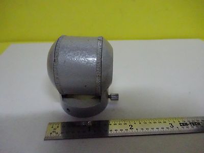 MICROSCOPE PART PRISM LEITZ WETZLAR GERMANY PROJECTOR OPTICS AS IS BIN#W9-37